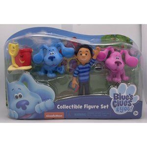 Blue's Clues and You! Collectible 4 Pack Figure Set Brand New Sealed